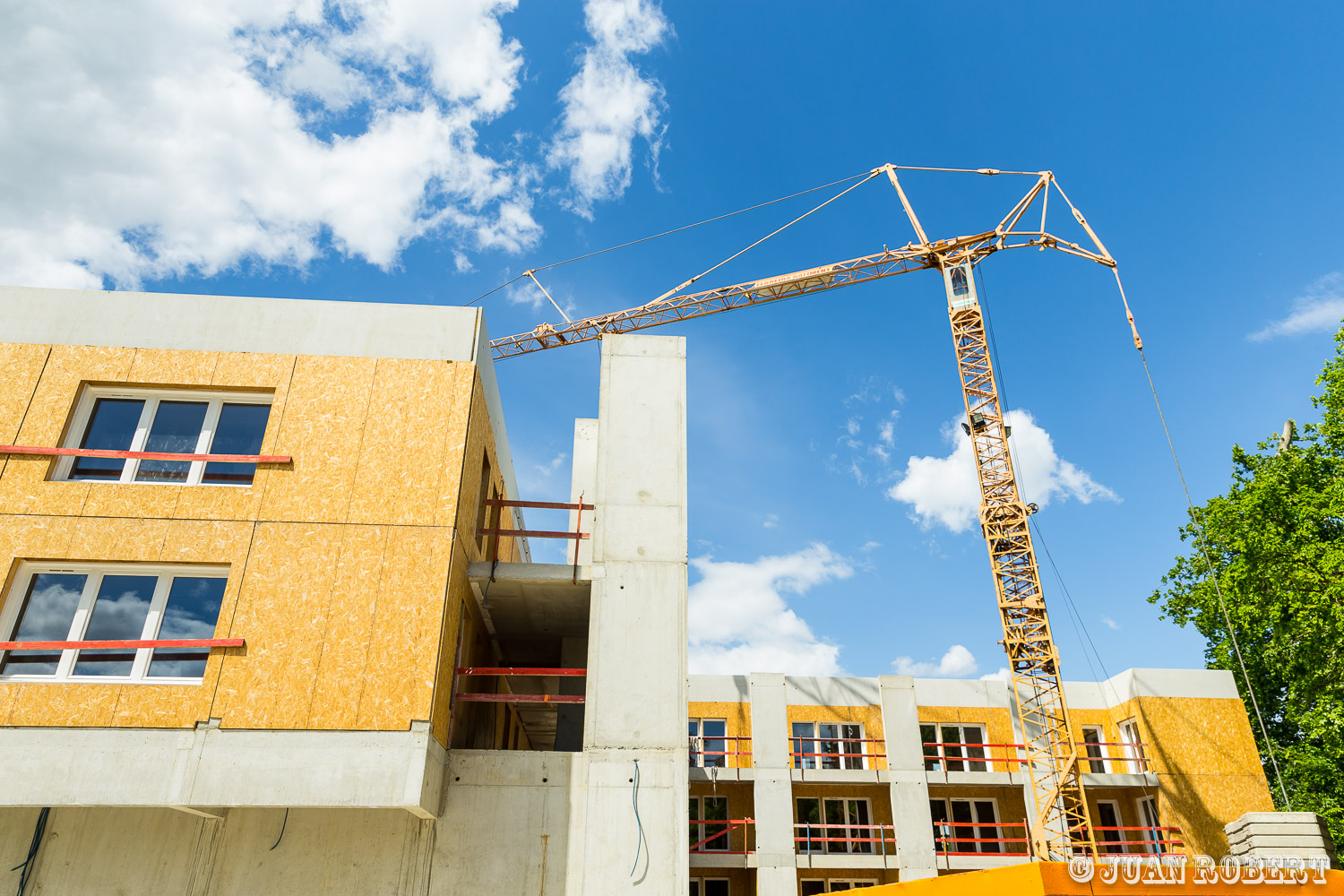 Auteur, Juan ROBERT, Loriol-sur-Drôme, Photographe, Texus, architecture, batiment, building, chantier, construction, logementLoriol-sur-DrômeDrôme - Rhône-AlpesTexus, chantier de logement DAH à Loriol