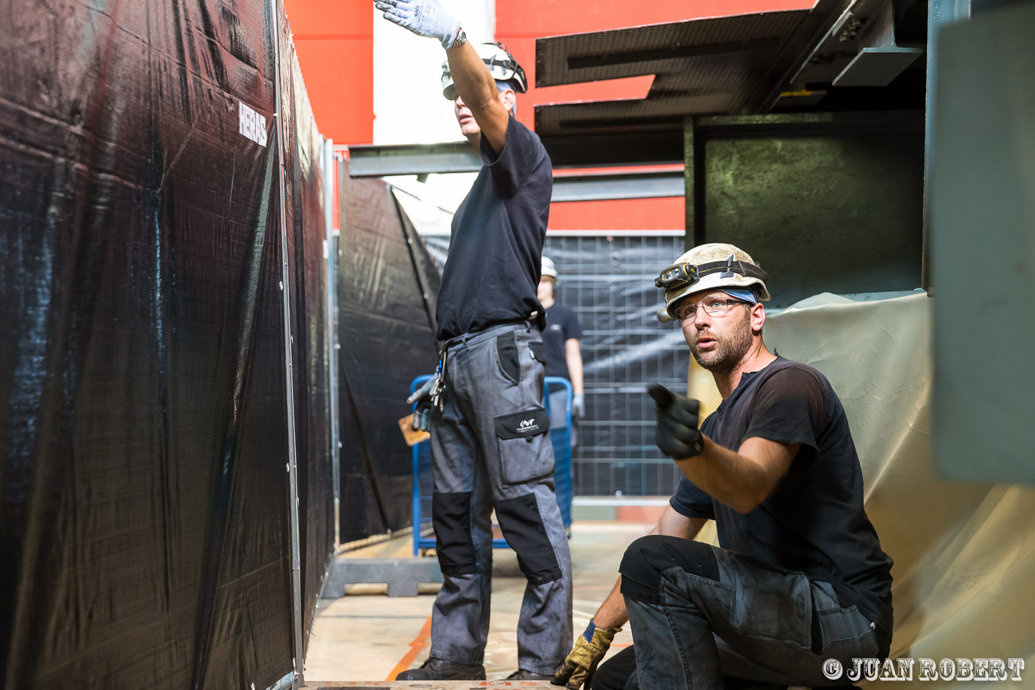 Auteur, Juan ROBERT, Photographe, industrielleBeauchastelArdêche - Rhône-AlpesCNR PMEM, démontage groupe 3 à Beauchastel